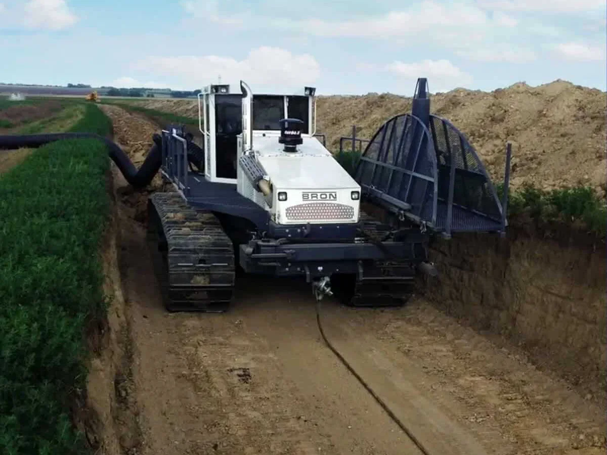 Preparing drainage process