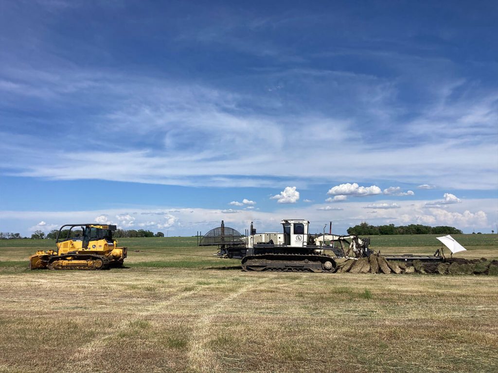 Field drainage systems designed for land to stay productive and healthy by East River Land Improvement in South Dakota and surrounding areas.